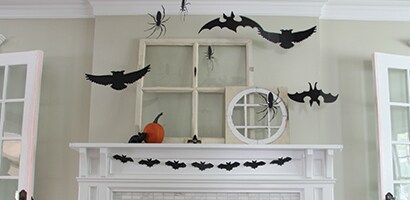 Spooky Mantel