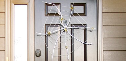 Spider Web Wreath