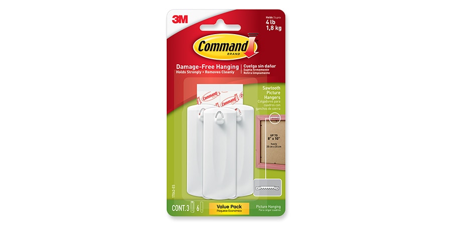 Command™ Sawtooth Picture Hanger
