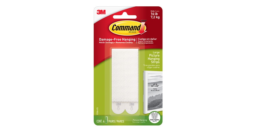 3M COMMAND PICTURE HANGING STRIP 17202ANZ, Home & Office Supplies