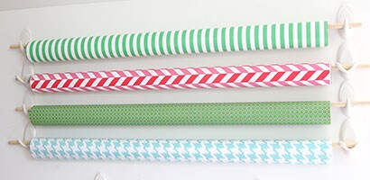 Wrapping Paper Station