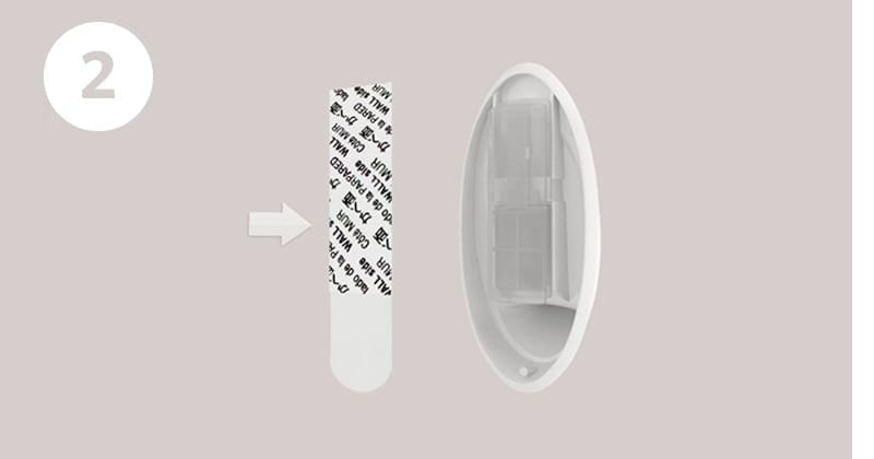 Step 2 - Separate strips. Click strips together.
