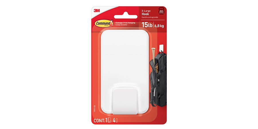 Command™ 15lb X-Large Hook
