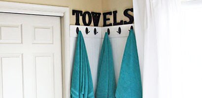 Guest Room Towel Station
