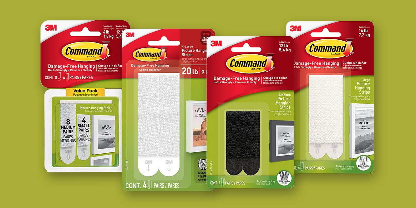 How to Apply & Remove Command™ Picture Hanging Strips
