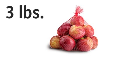 3lbs Apples
