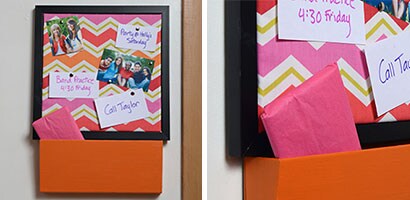 Corkboard & Cubby