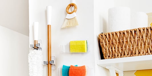 Command Products can help organize any part of your home
