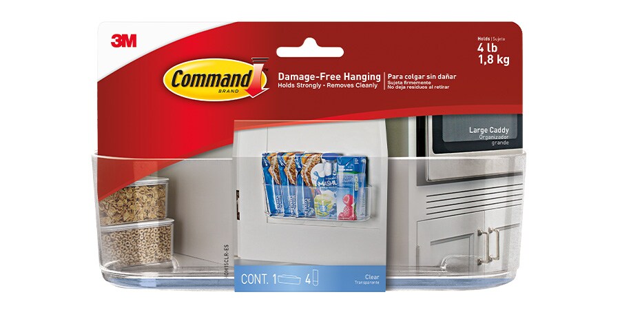 Command™ Clear Large Caddy 
