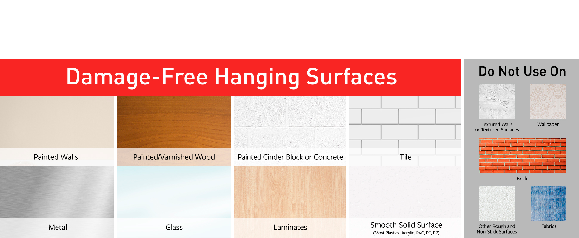Damage free hanging

