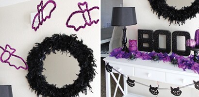 Entryway Halloween Decorations