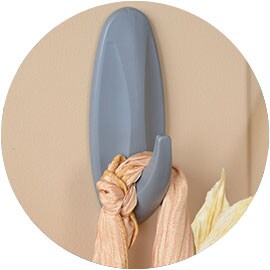 Command™ Outdoor Large Graphite Designer Hook
