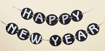 Happy New Year Banner