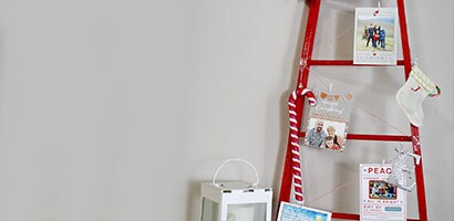 DIY Holiday Card Organizer
