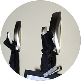 Command™ Modern Reflections Brushed Nickel Medium Metal Hooks
