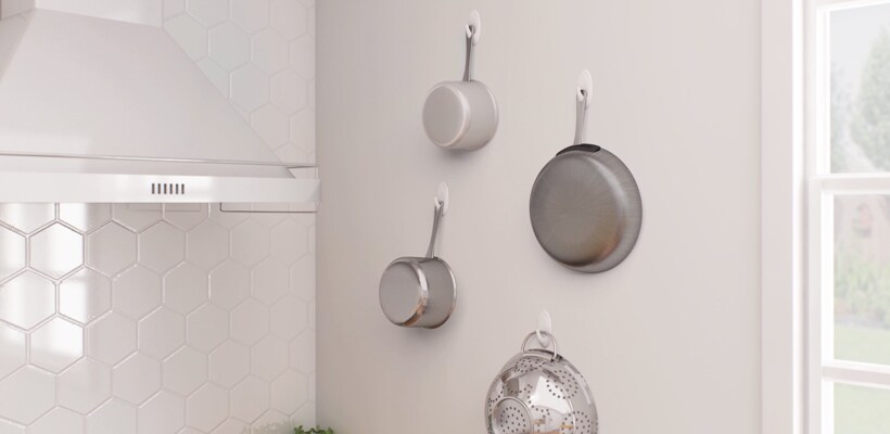 Organize your kitchen, damage-free with Tim Gunn.