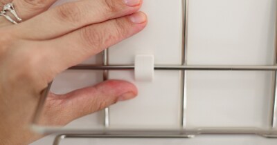 Press Rack onto Wall
