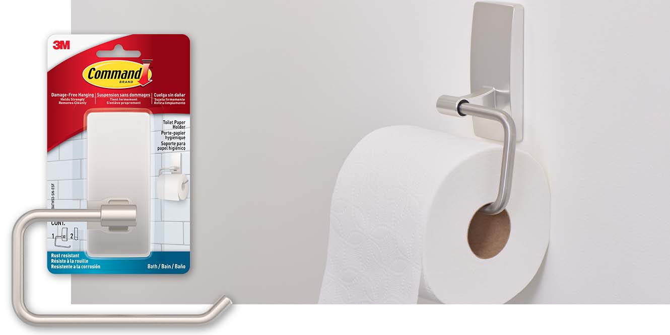 Command™ Toilet Paper Holder
