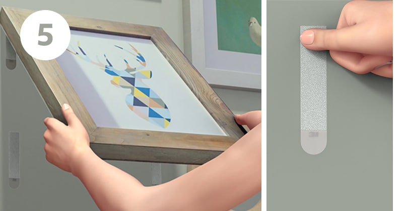 How To Use Command Strips For Hanging Pictures