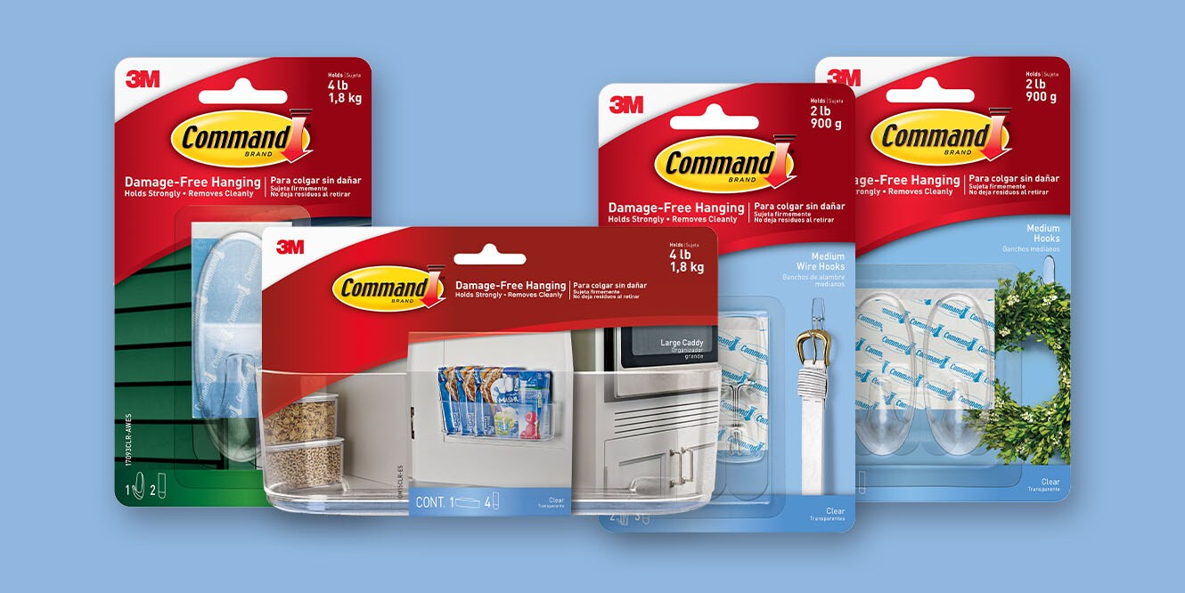 How to Apply & Remove Command™ Clear Hooks & Caddy
