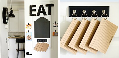 Pantry Door Décor & Organization