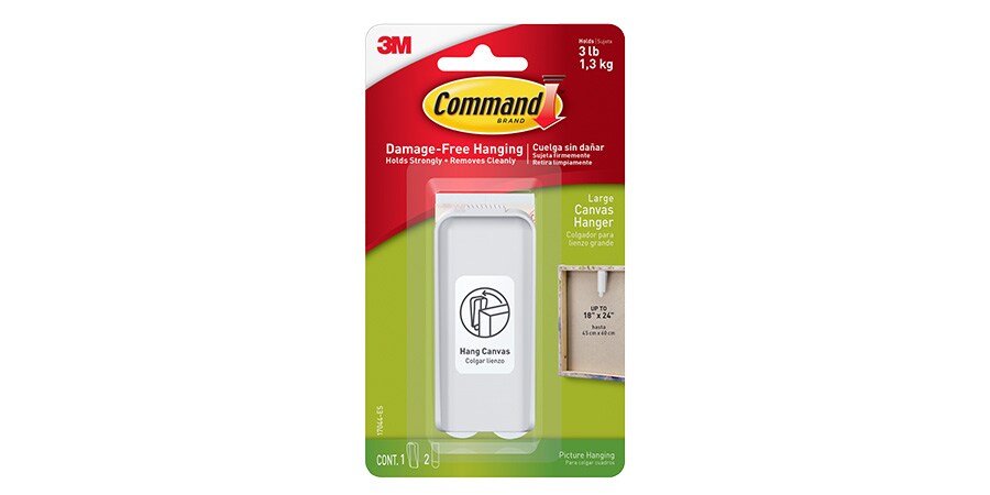 Command Large Picture Hanging Strips, White, Damage Free Hanging