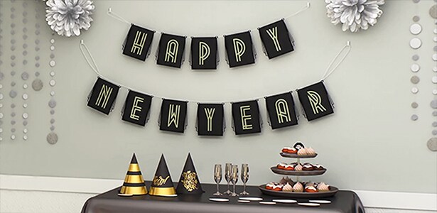New Year's Party Decorating Ideas