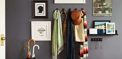 Stylishly Functional Entryway