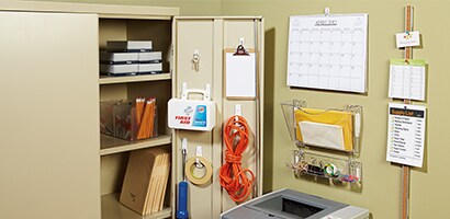 Office Supply Closet Organization Quickly Find What You Need And Easily Put Away When Your Done Keeping The Supply